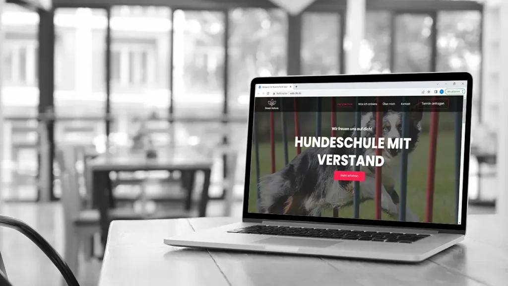 Webseite für Hundeschule erstellen lassen